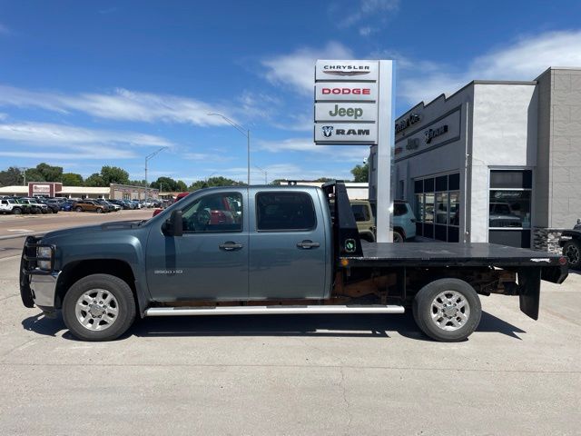 Blue Granite Metallic 2013 Chevrolet Silverado 3500HD LT Crew Cab 4WD Pickup Truck Four-Wheel Drive 6-Speed Automatic