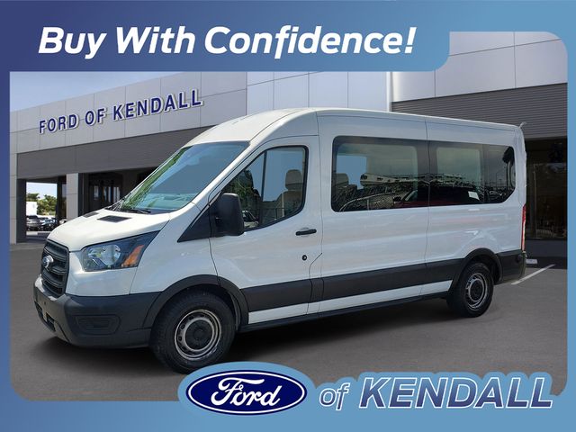 2020 Ford Transit Passenger 350 XL Medium Roof LWB RWD with Sliding Passenger-Side Door
