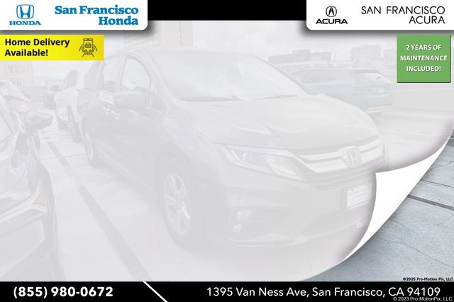 Gray (Modern Steel Metallic) 2019 Honda Odyssey EX FWD Minivan Front-Wheel Drive 9-Speed Automatic