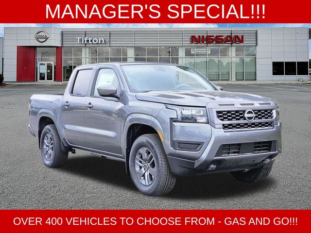 Gray (Gun Metallic) 2026 Nissan Frontier Pickup Truck Four-Wheel Drive 9-Speed Automatic Overdrive