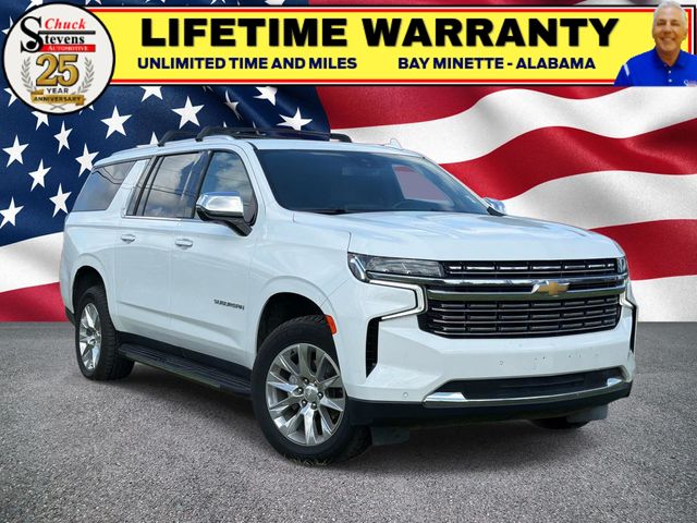 Summit White 2023 Chevrolet Suburban SUV / Crossover Four-Wheel Drive