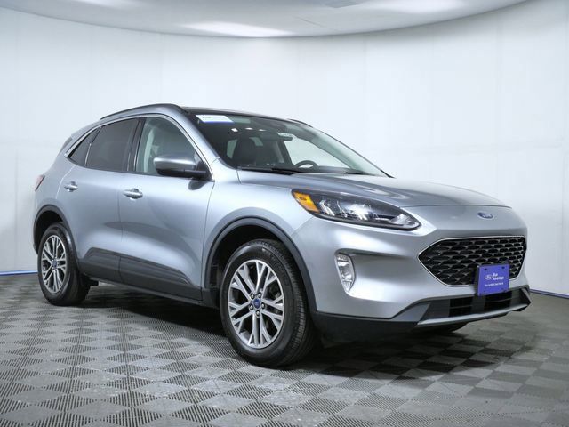 Iconic Silver Metallic 2022 Ford Escape SEL AWD SUV / Crossover All-Wheel Drive 8-Speed Automatic