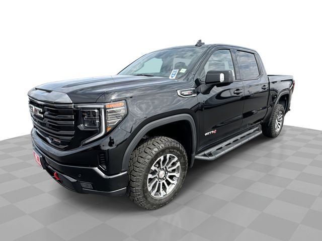 Onyx Black 2023 GMC Sierra 1500 AT4 Crew Cab 4WD Pickup Truck Four-Wheel Drive Automatic