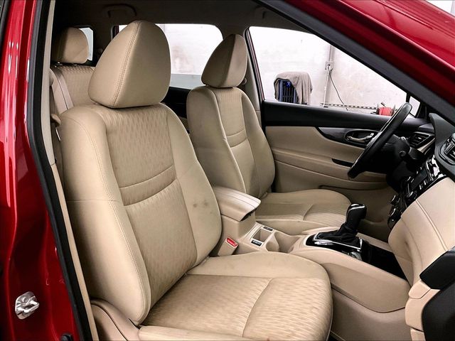 2017 Nissan Rogue SV Red at South Hills Kia