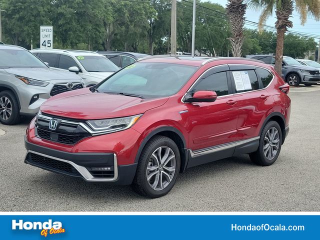 Radiant Red 2022 Honda CR-V Hybrid SUV / Crossover All-Wheel Drive Continuously Variable Transmission