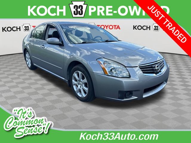 Precision Gray Metallic 2007 Nissan Maxima SL Sedan Front-Wheel Drive Continuously Variable Transmission