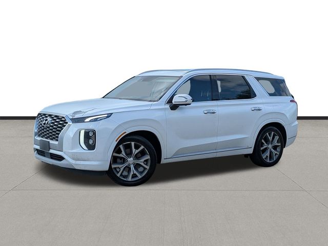 Hyper White 2021 Hyundai Palisade SUV / Crossover Front-Wheel Drive 8-Speed Automatic