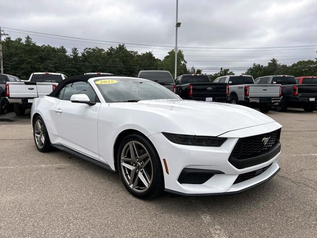 Oxford White 2025 Ford Mustang Convertible Rear-Wheel Drive Automatic