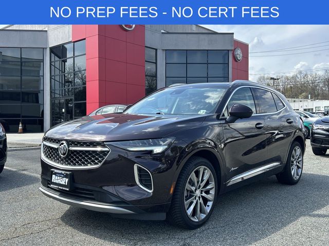 Rich Garnet Metallic 2021 Buick Envision Avenir AWD SUV / Crossover All-Wheel Drive 9-Speed Automatic
