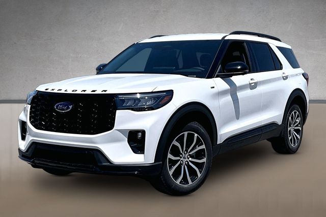 White 2026 Ford Explorer SUV / Crossover All-Wheel Drive Automatic