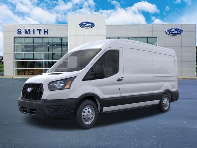 Oxford White 2026 Ford Transit Cargo Van All-Wheel Drive 