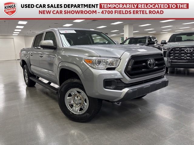 Silver Sky Metallic 2020 Toyota Tacoma Pickup Truck Four-Wheel Drive 6-Speed Automatic