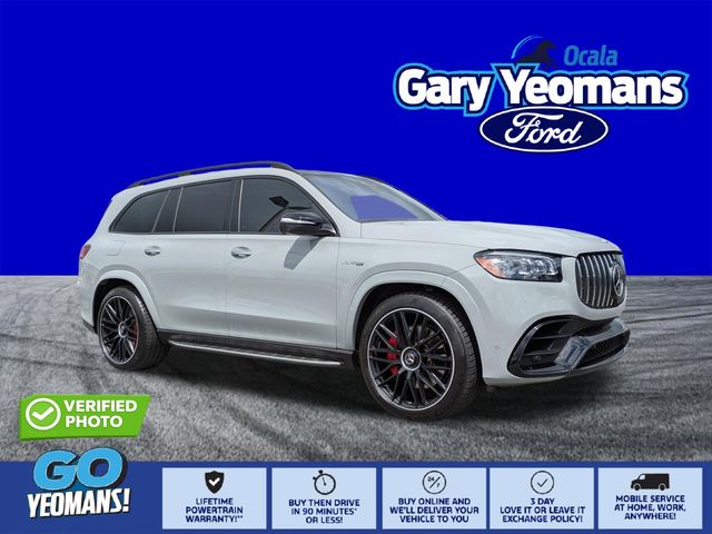 MANUFAKTUR Alpine Gray 2024 Mercedes-Benz GLS AMG GLS 63 4MATIC SUV / Crossover All-Wheel Drive 9-Speed Automatic