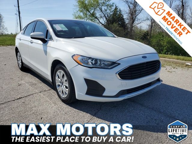 Oxford White 2020 Ford Fusion Sedan Front-Wheel Drive 6-Speed Automatic