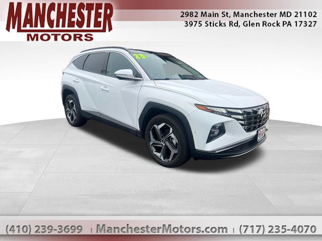 Serenity White Pearl 2023 Hyundai Tucson Limited AWD SUV / Crossover All-Wheel Drive 8-Speed Automatic