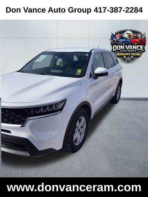 Glacial White Pearl 2022 Kia Sorento LX FWD SUV / Crossover Front-Wheel Drive 8-Speed Automatic