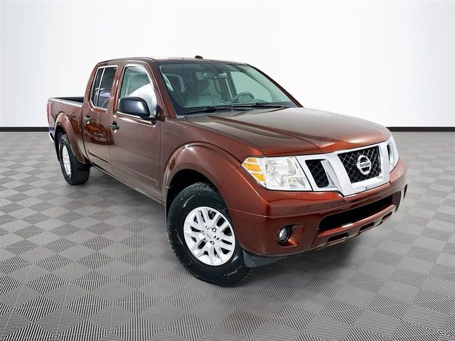 Red (Forged Copper) 2018 Nissan Frontier SV V6 Crew Cab 4WD Pickup Truck Four-Wheel Drive 5-Speed Automatic Overdrive