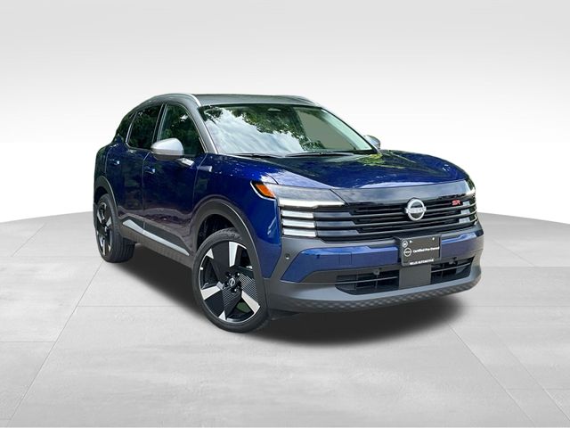 Deep Blue Pearl/Gun Metallic 2025 Nissan Kicks SUV / Crossover All-Wheel Drive Continuously Variable Transmission