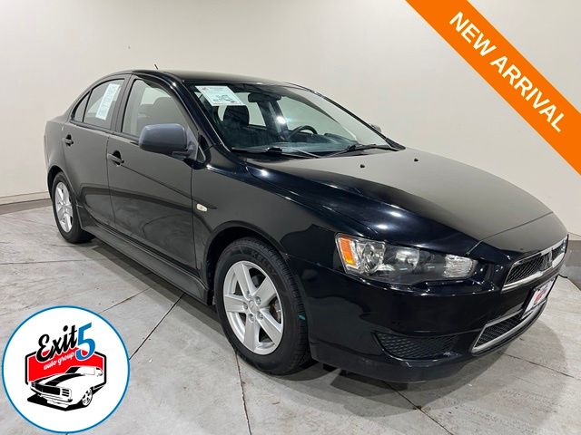 Black 2014 Mitsubishi Lancer Sedan Continuously Variable Transmission