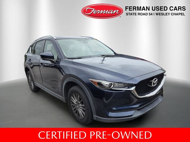 Deep Crystal Blue Mica 2017 Mazda CX-5 Touring SUV / Crossover Front-Wheel Drive 6-Speed Automatic