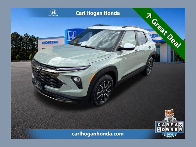 Green 2024 Chevrolet Trailblazer SUV / Crossover Front-Wheel Drive Continuously Variable Transmission
