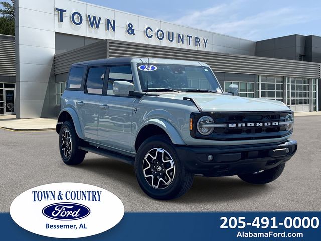 Cactus Gray 2024 Ford Bronco Outer Banks 4-Door 4WD SUV / Crossover Four-Wheel Drive Automatic