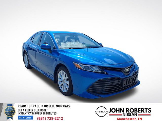 Blue Streak Metallic 2020 Toyota Camry Sedan Front-Wheel Drive 8-Speed Automatic