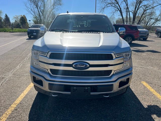 2020 Silver Ford F-150 Platinum 4X4 Truck