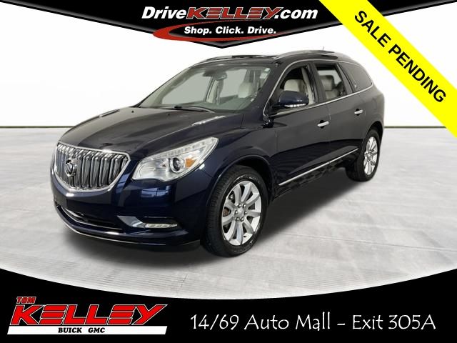 Dark Sapphire Blue Metallic 2017 Buick Enclave SUV / Crossover All-Wheel Drive 6-Speed Automatic Overdrive