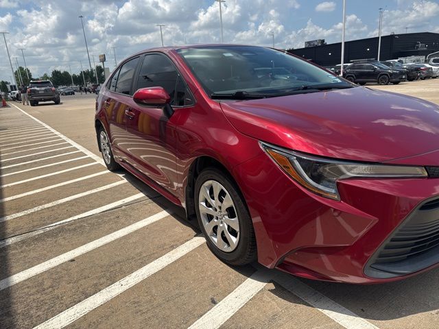 2023 Toyota Corolla LE Red at Emmons Autoplex