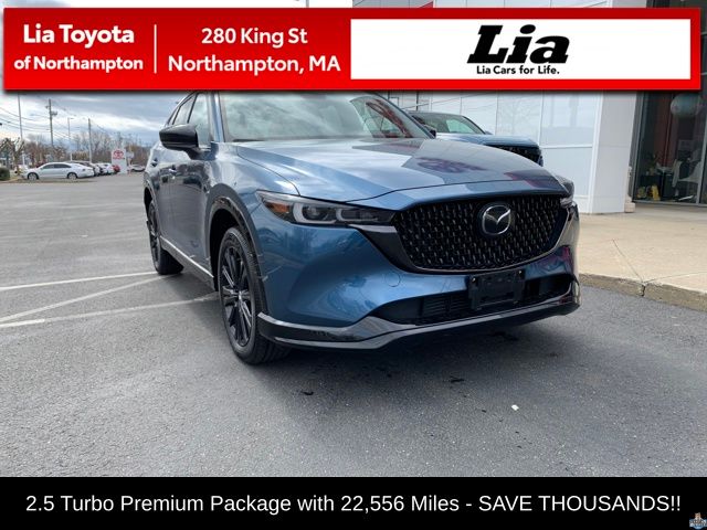 Eternal Blue Mica 2024 Mazda CX-5 2.5 Turbo Premium AWD SUV / Crossover All-Wheel Drive 6-Speed Automatic