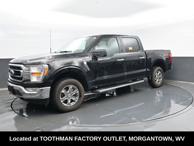 Black 2023 Ford F-150 XLT SuperCrew 4WD Pickup Truck Four-Wheel Drive Automatic