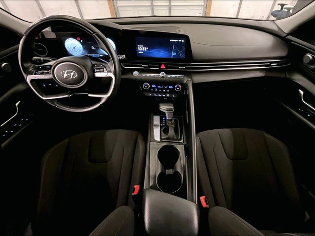 2023 Hyundai Elantra SEL Black at Klick Lewis Buick Chevrolet
