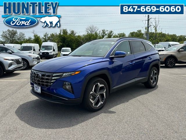 Intense Blue 2023 Hyundai Tucson Limited AWD SUV / Crossover All-Wheel Drive 8-Speed Automatic
