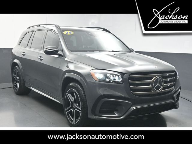Gray (MANUFAKTUR Silicon Grey) 2026 Mercedes-Benz GLS 450 4MATIC SUV / Crossover All-Wheel Drive 9-Speed Automatic