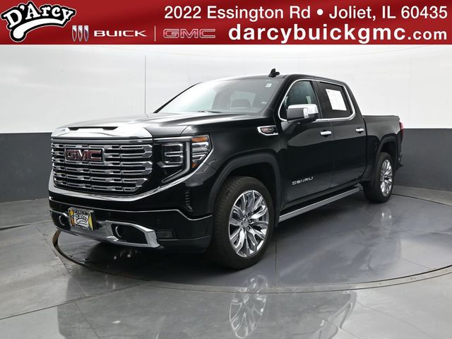 Onyx Black 2025 GMC Sierra 1500 Denali Crew Cab 4WD Pickup Truck Four-Wheel Drive Automatic
