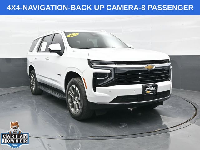 Summit White 2025 Chevrolet Tahoe SUV / Crossover Four-Wheel Drive