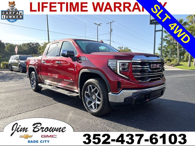 Volcanic Red Tintcoat 2024 GMC Sierra 1500 Pickup Truck Four-Wheel Drive Automatic