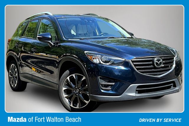 Deep Crystal Blue Mica 2016 Mazda CX-5 Grand Touring SUV / Crossover Front-Wheel Drive 6-Speed Automatic