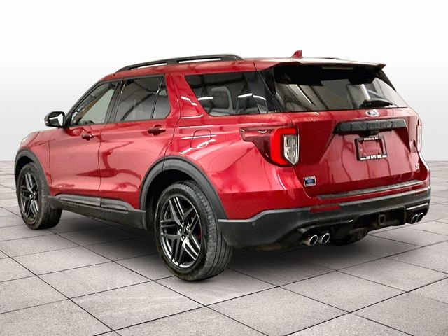 2020 Ford Explorer ST Red at Klick Lewis Buick Chevrolet