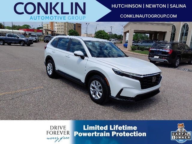 White 2023 Honda CR-V LX FWD SUV / Crossover Front-Wheel Drive Continuously Variable Transmission