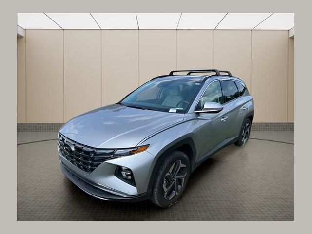 Shimmering Silver 2024 Hyundai Tucson Hybrid SUV / Crossover All-Wheel Drive 6-Speed Automatic