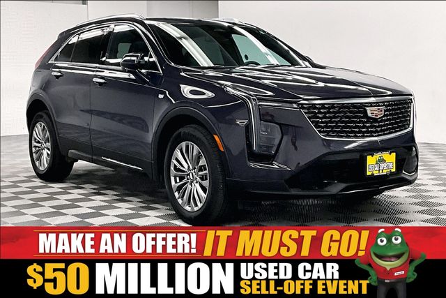 Midnight Sky Metallic 2024 Cadillac XT4 SUV / Crossover Front-Wheel Drive 9-Speed Automatic