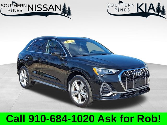 Black Metallic 2020 Audi Q3 quattro Premium S Line 45 TFSI SUV / Crossover All-Wheel Drive 8-Speed Automatic