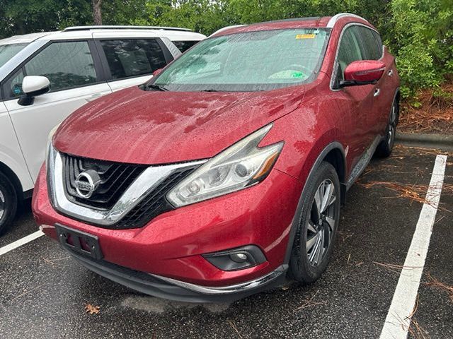 Used 2016 Nissan Murano Platinum with VIN 5N1AZ2MH1GN153095 for sale in Southern Pines, NC