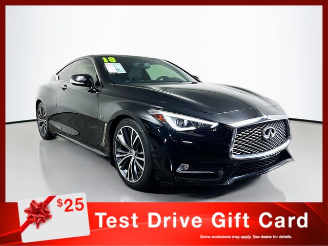 2018 INFINITI Q60 3.0t Luxe Coupe RWD