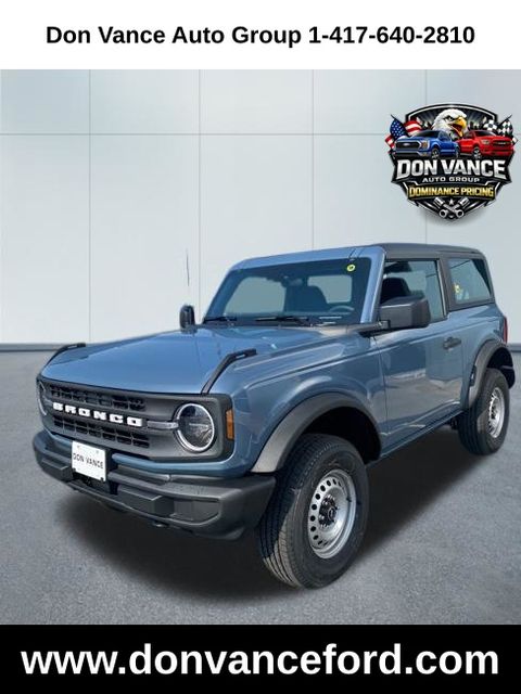 Blue (Azure Gray Metallic Tri-Coat) 2025 Ford Bronco 2-Door 4WD SUV / Crossover Four-Wheel Drive Automatic