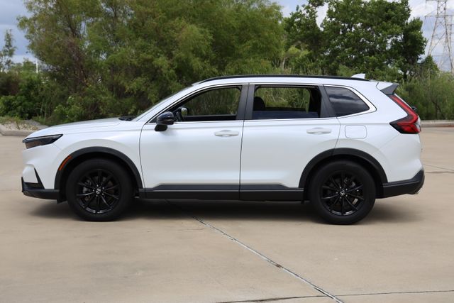 2023 Honda CR-V Hybrid Sport White at Classic Elite Chevrolet Sugar Land