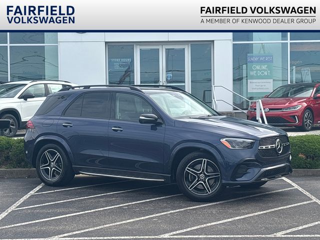Twilight Blue Metallic 2025 Mercedes-Benz GLE SUV / Crossover All-Wheel Drive 9-Speed Automatic
