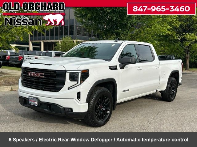 Summit White 2023 GMC Sierra 1500 Pickup Truck Four-Wheel Drive Automatic